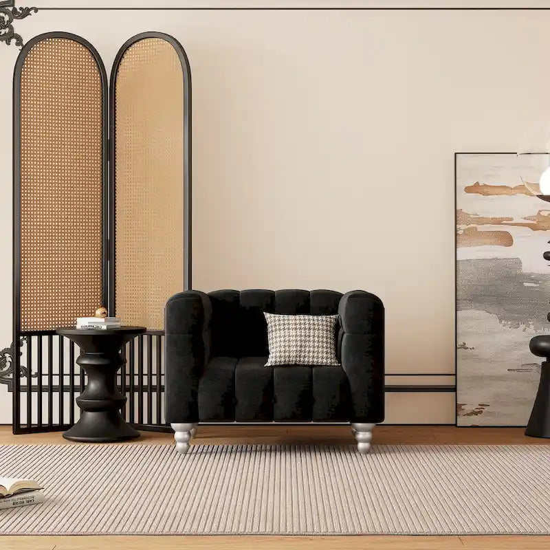 Dutch Fluff Upholstered Sofa