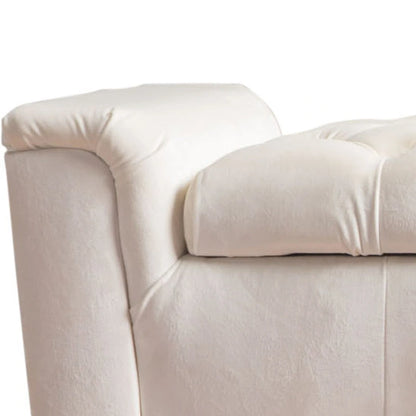 Versatile Storage Ottoman with Padded Seat