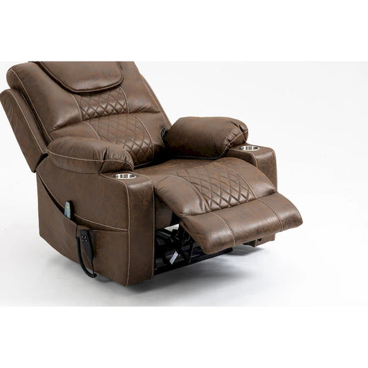 Lounge Chair Lift Chair Relax Sofa Chair Sitting Room Power Supply Elderly Electric Lounge Chair (180 Degree Lying Flat)