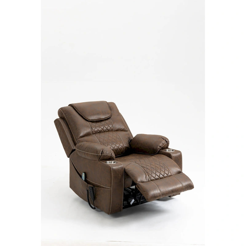Lounge Chair Lift Chair Relax Sofa Chair Sitting Room Power Supply Elderly Electric Lounge Chair (180 Degree Lying Flat)