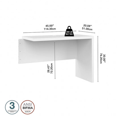 Echo 42W Desk Return/Bridge by Bush Business Furniture