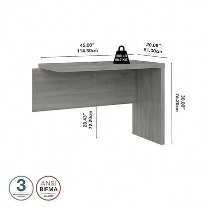 Echo 42W Desk Return/Bridge by Bush Business Furniture