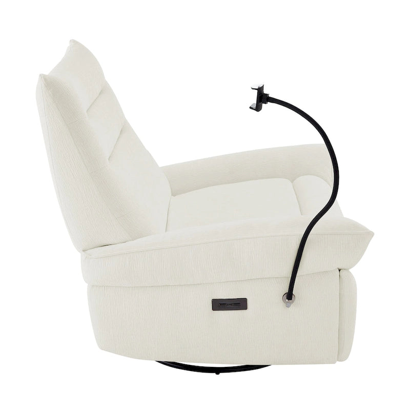 Upholstered Power Recliner Lounge Chair for Living Bedroom