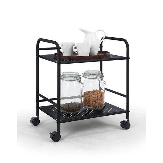 2-Tier Rolling Utility Cart