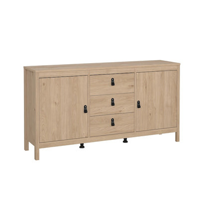 Porch & Den Madrid 2-Door Sideboard with 3-Drawers