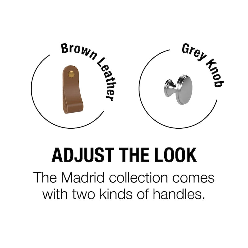 Porch & Den Madrid 2-Door Sideboard with 3-Drawers