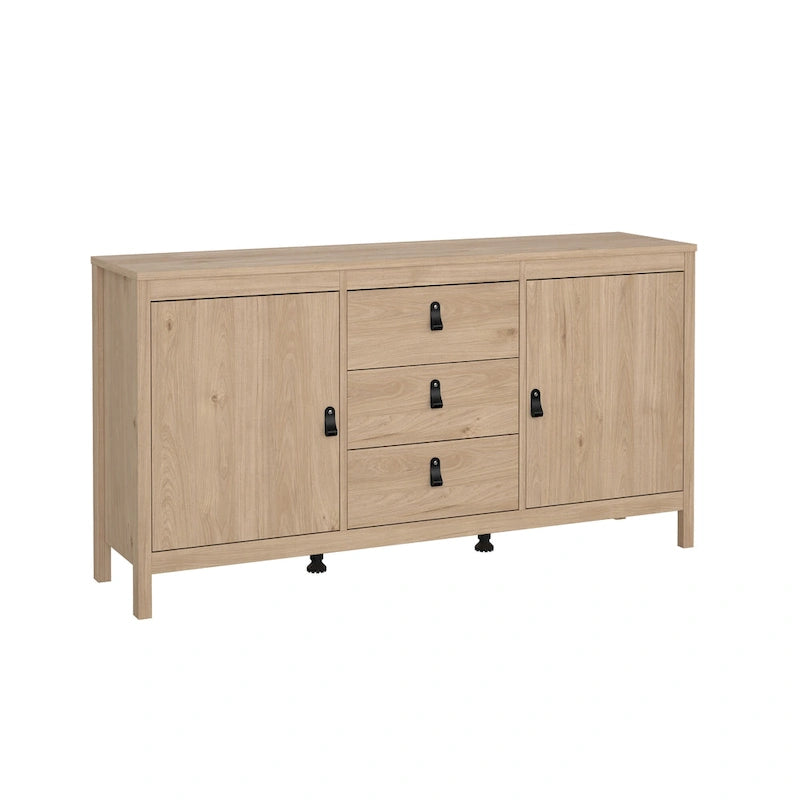 Porch & Den Madrid 2-Door Sideboard with 3-Drawers