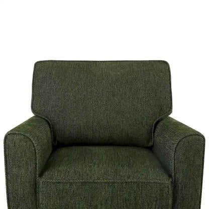 Accent Barrel Chair with Side Pockets360 Swivel Office Chair Chenille Armchair for Office