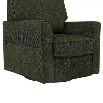 Accent Barrel Chair with Side Pockets360 Swivel Office Chair Chenille Armchair for Office
