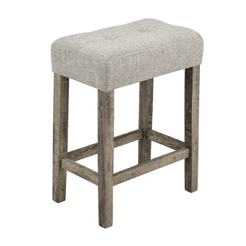 Bar Dining Table Set and 3 Bar Stools with Power Outlet Kitchen Breakfast Nook Wooden Dining Table Chairs Sets