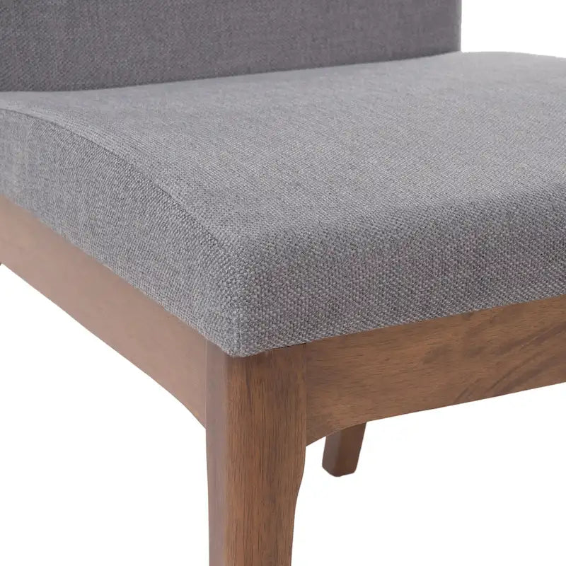 Dining Room Set of 5, Kitchen Set with Wood Frame Dining Table and 4 Upholstered Chairs for Dining Room Restaurant