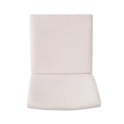 Dining Room Set of 5, Kitchen Set with Wood Frame Dining Table and 4 Upholstered Chairs for Dining Room Restaurant