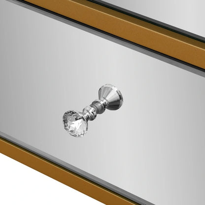 Luxury Mirror Makeup Vanity with 7 Drawers