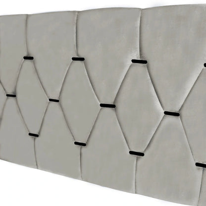 Queen Size Platform Bed with Gold Tufted Headboard with Trundle And Storage Drawers (600lb Capacity)