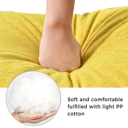 65 Linen Corner Chaise Lounge