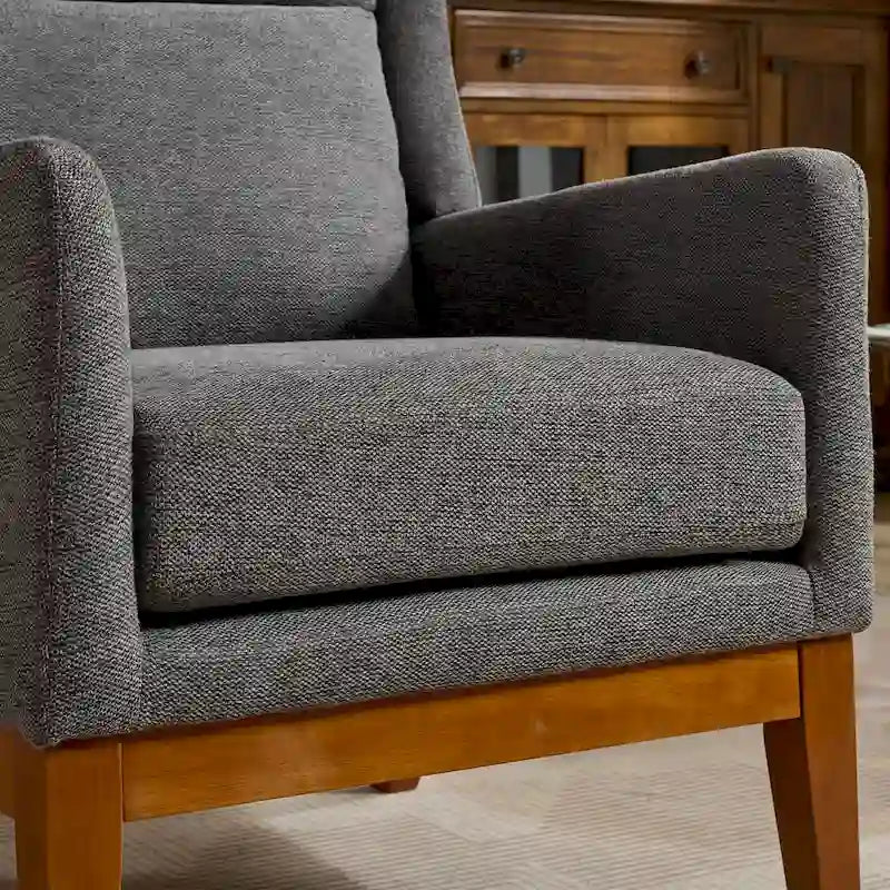 26.18 High Back Upholstered Arm Chair