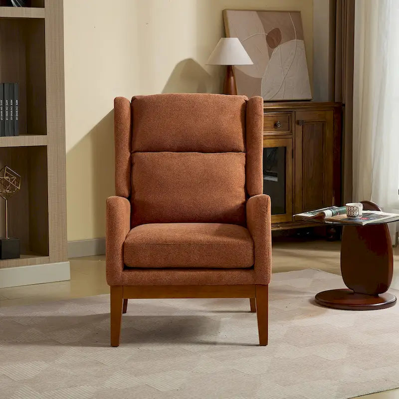 26.18 High Back Upholstered Arm Chair