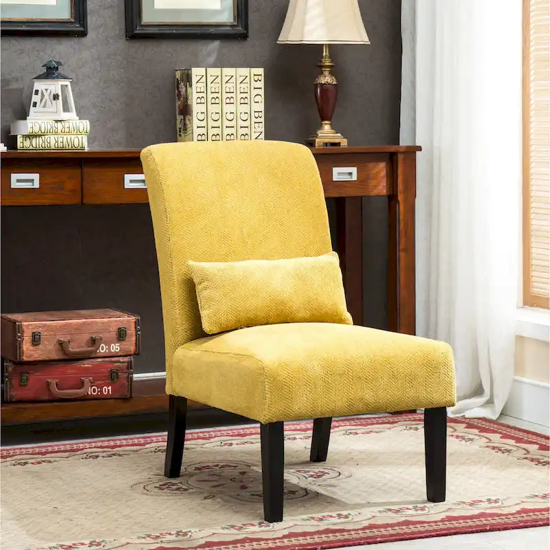 31.75 High Back Polyester Accent Chair