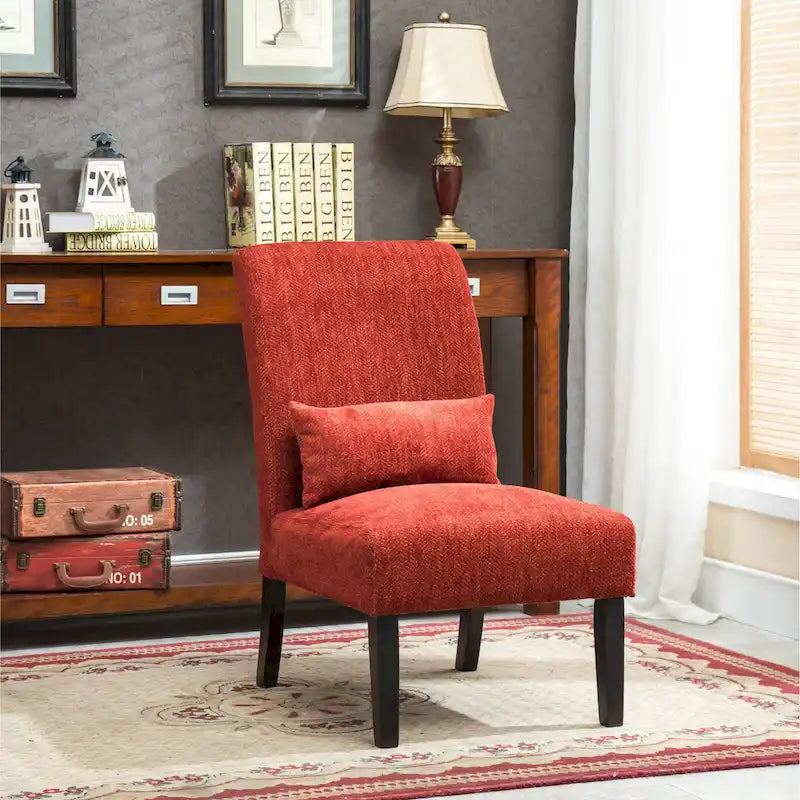 31.75 High Back Polyester Accent Chair