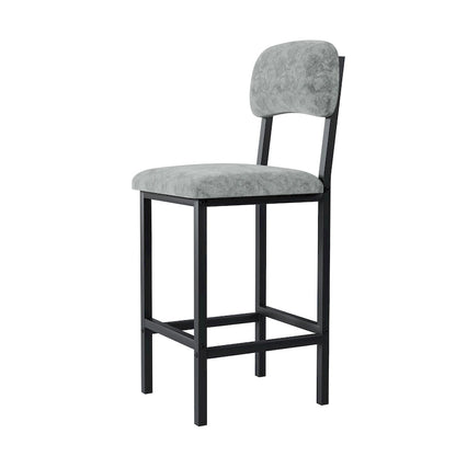 Modern Style 3-Piece Dining Set with Rectangular Table and 2 Upholstered Dining Chairs