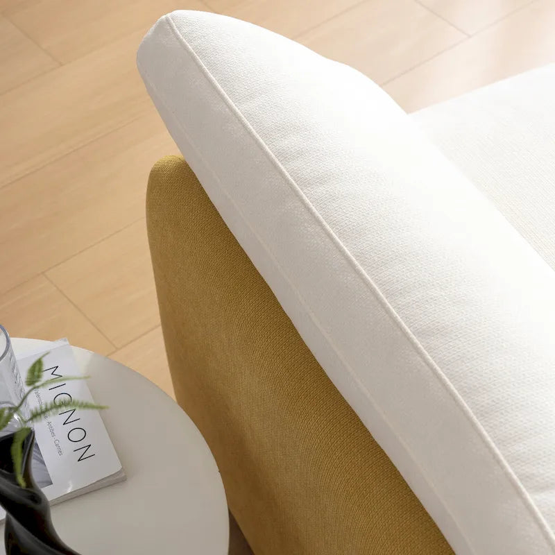 50 Oversized Chenille Upholstered Single Sofa Chair