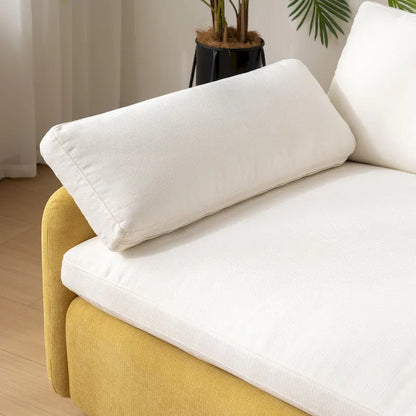 50 Oversized Chenille Upholstered Single Sofa Chair