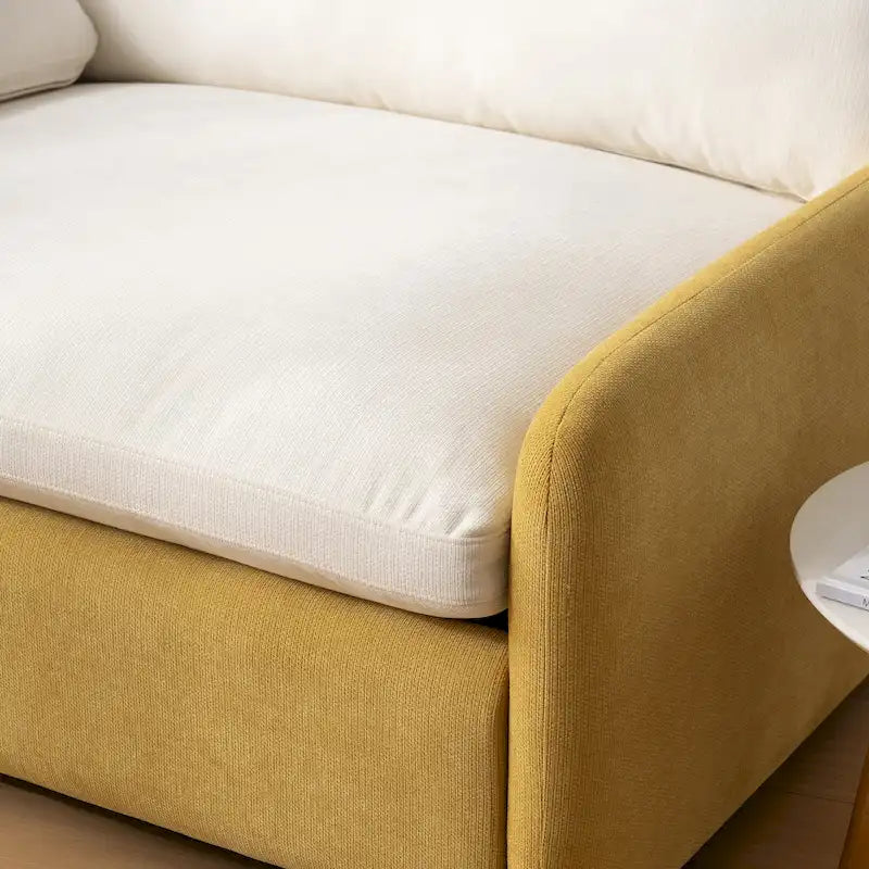 50 Oversized Chenille Upholstered Single Sofa Chair