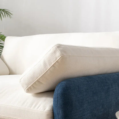 50 Oversized Chenille Upholstered Single Sofa Chair