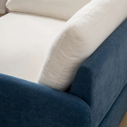 50 Oversized Chenille Upholstered Single Sofa Chair