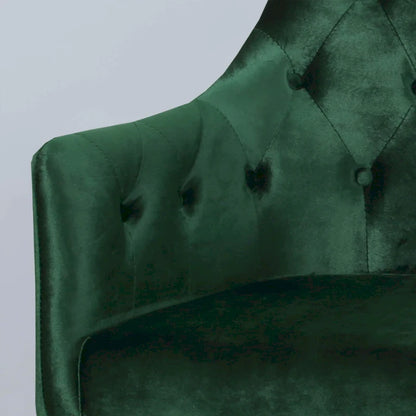 McDonough Modern Tufted Glam Accent Chair by Christopher Knight Home