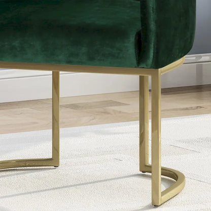 McDonough Modern Tufted Glam Accent Chair by Christopher Knight Home