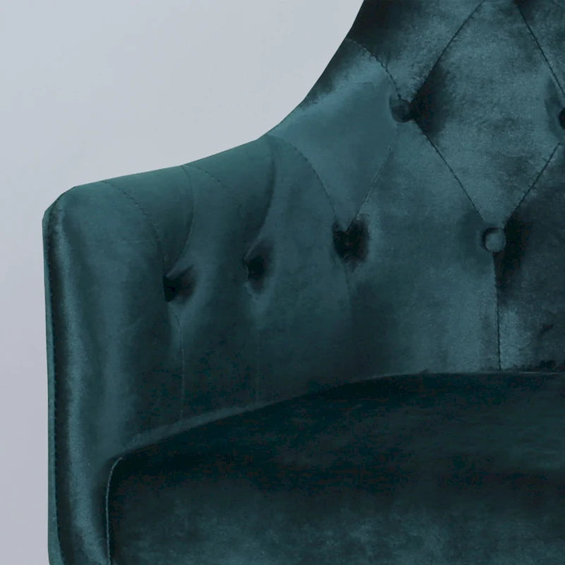 McDonough Modern Tufted Glam Accent Chair by Christopher Knight Home