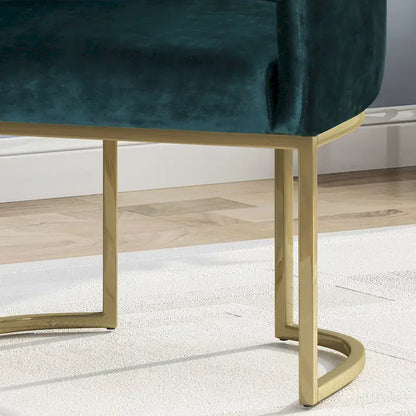 McDonough Modern Tufted Glam Accent Chair by Christopher Knight Home