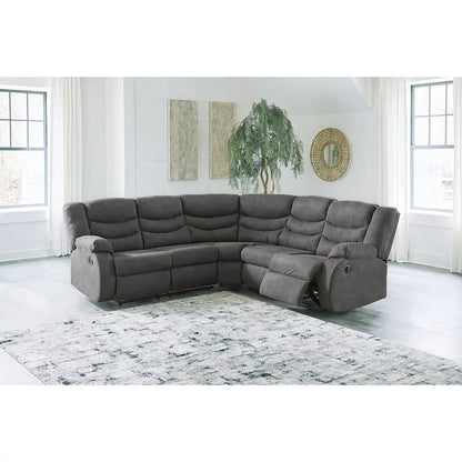Signature Design by Ashley Partymate 2-Piece Reclining Sectional - 99W x 99D x 40H