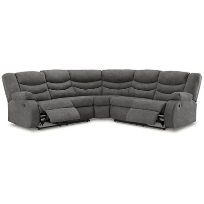 Signature Design by Ashley Partymate 2-Piece Reclining Sectional - 99W x 99D x 40H