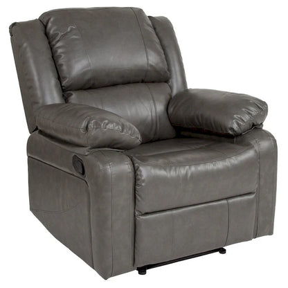Microfiber Pillow Back Recliner