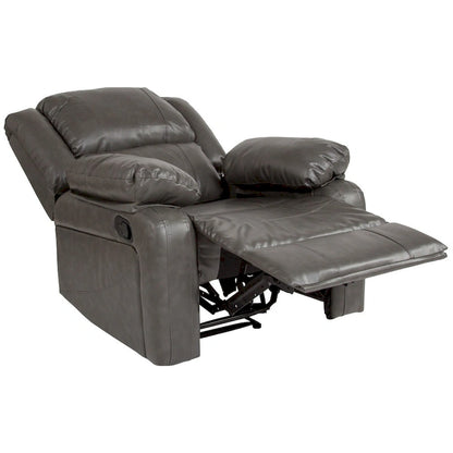 Microfiber Pillow Back Recliner