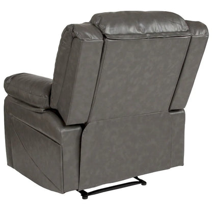 Microfiber Pillow Back Recliner