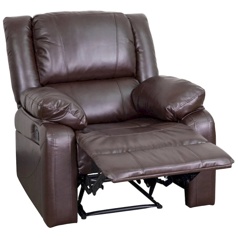 Microfiber Pillow Back Recliner