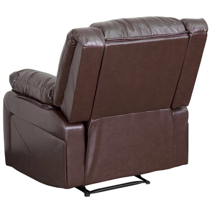 Microfiber Pillow Back Recliner