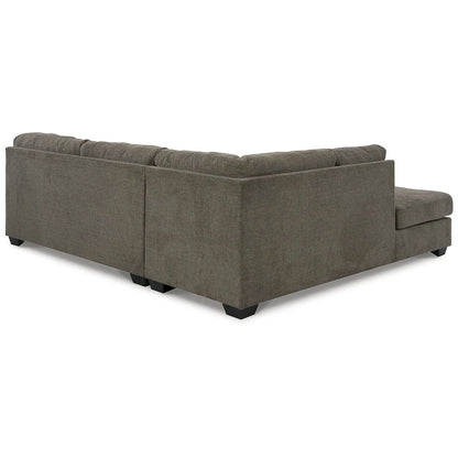 Signature Design by Ashley Mahoney 2-Piece Sleeper Sectional with Chaise - 105W x 90D x 37H