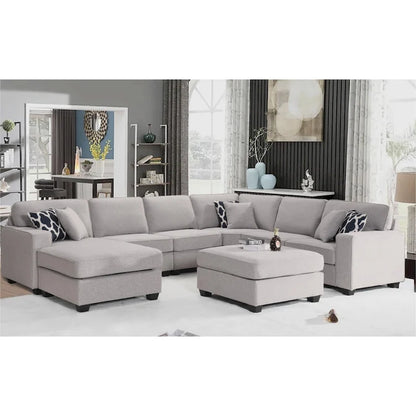 Flexible Combination Module Reversible Sectional Sofa