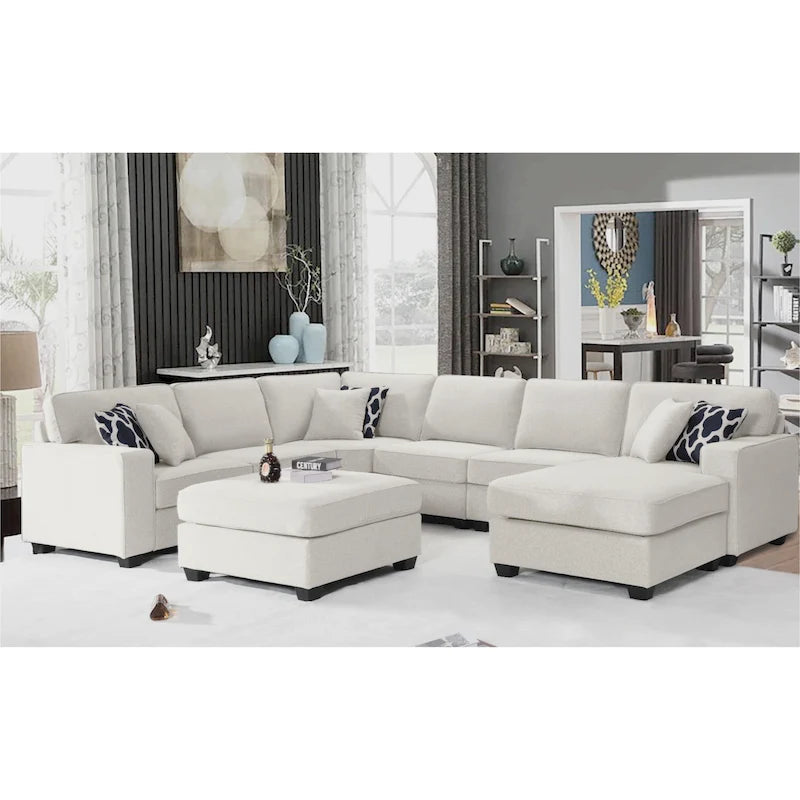 Flexible Combination Module Reversible Sectional Sofa