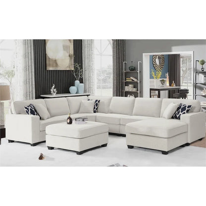 Flexible Combination Module Reversible Sectional Sofa