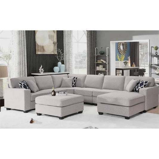 Flexible Combination Module Reversible Sectional Sofa