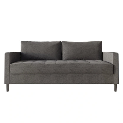 CraftPorch Contemporary Minimalist Linen Upholstered Sofa