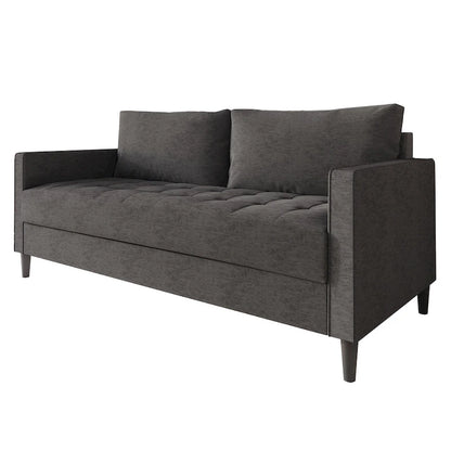 CraftPorch Contemporary Minimalist Linen Upholstered Sofa