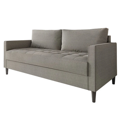 CraftPorch Contemporary Minimalist Linen Upholstered Sofa
