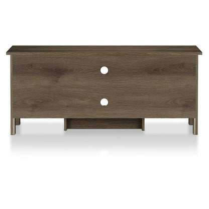 Rogan Transitional Distressed Walnut 48-inch 6-Shelf TV Console by Carbon Loft