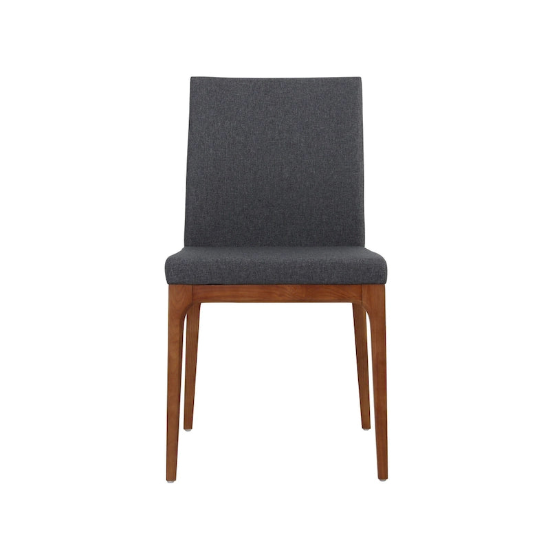 Gervin Recycled Leather Chair,Set of 2